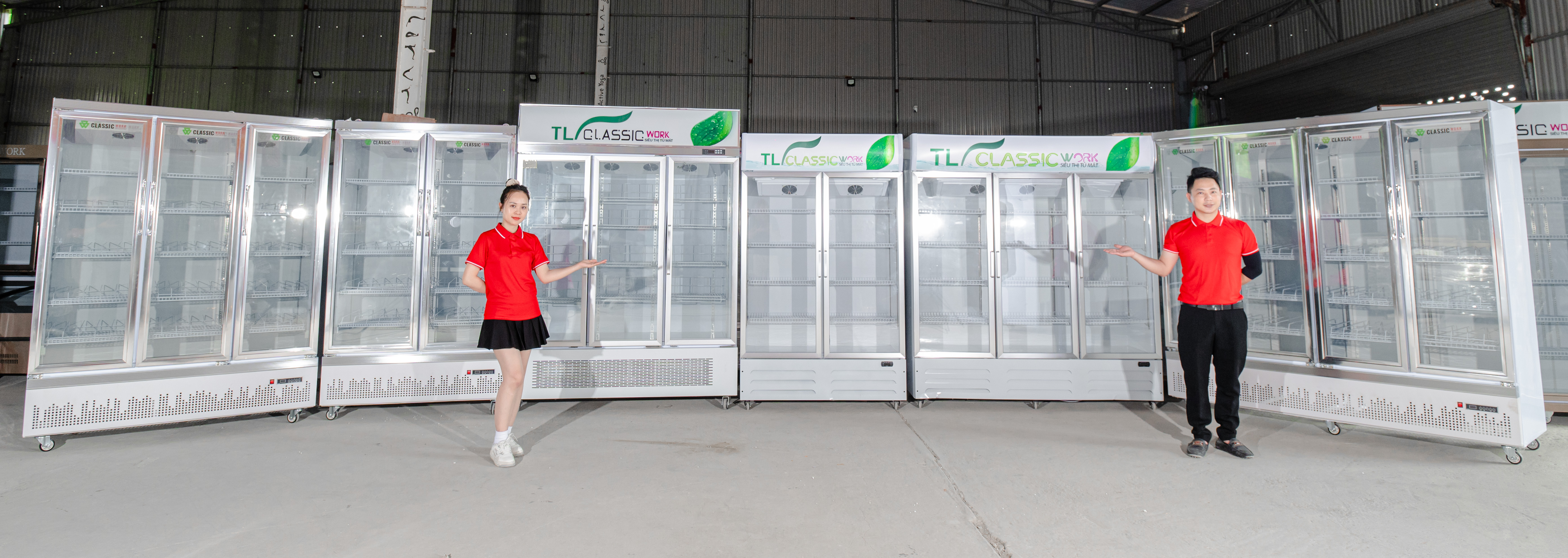 Tổng kho cung cấp tủ mát lớn nhất cả nước TL Classic Work