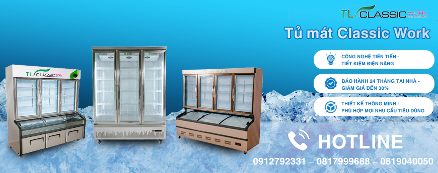 Tổng đại lý cung cấp tủ mát TL Classic Work